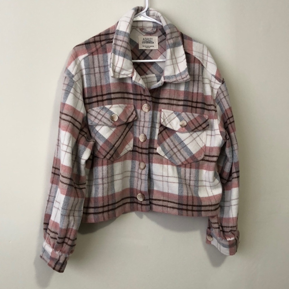 Ashley Outerwear Plaid Shacket XL